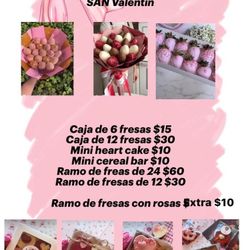 Menú  De San Valentín 