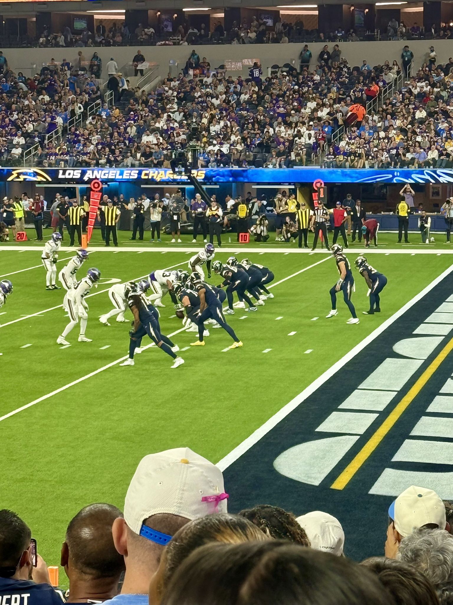 2 Chargers vs Eagles Club Tickets