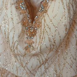 Gold Dress