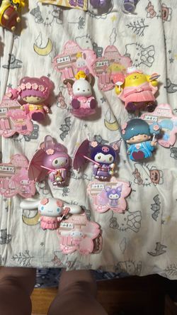Sanrio blossom and wagashi