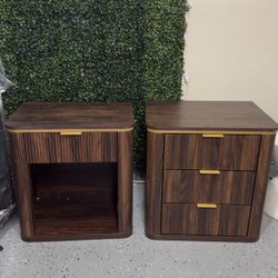 side table night stand set new just assembled 