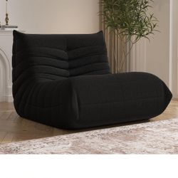 New in box  Adults Comfy and Soft Teddy Material Togo Sofa