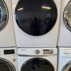 Front Load Washer And Electric Dryer Set Used In Good Condition With 90days Warranty 
