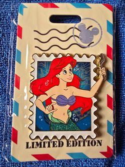 2026 D23 limited edition  Disney Stamps Series 2 Ariel Pin