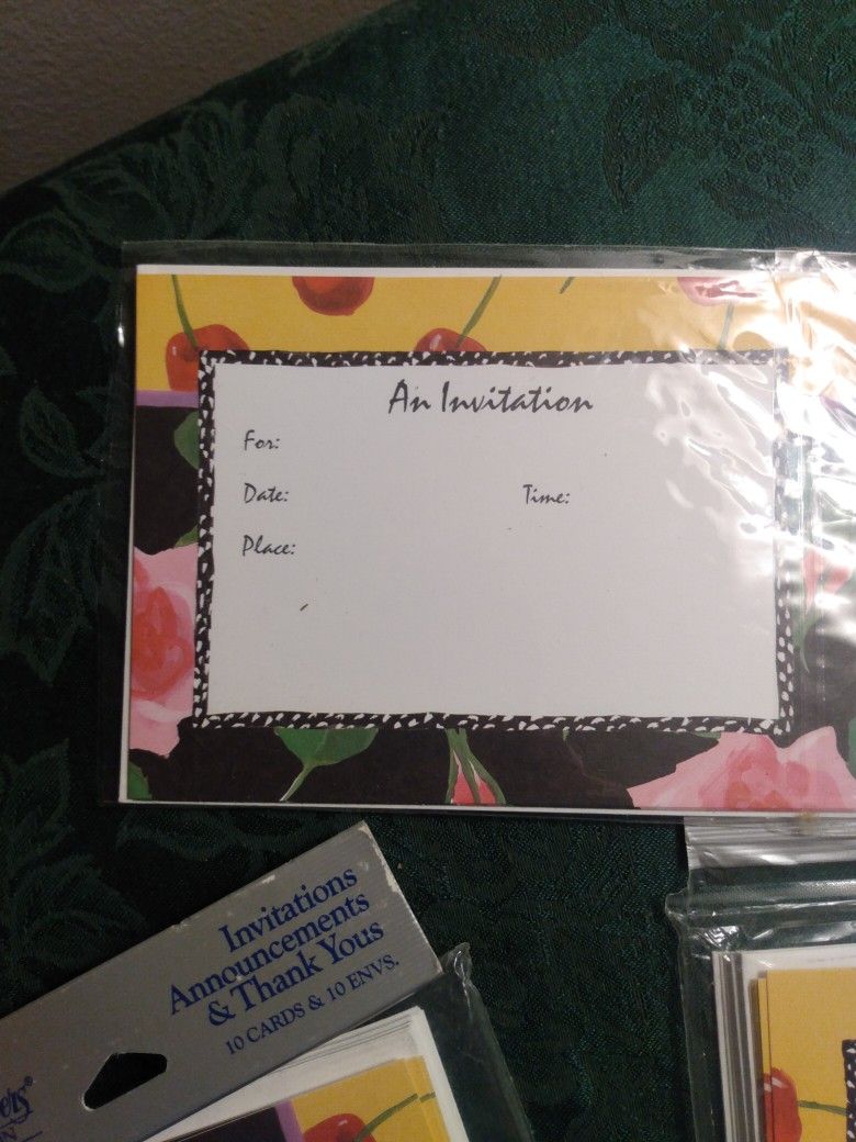 Invitations