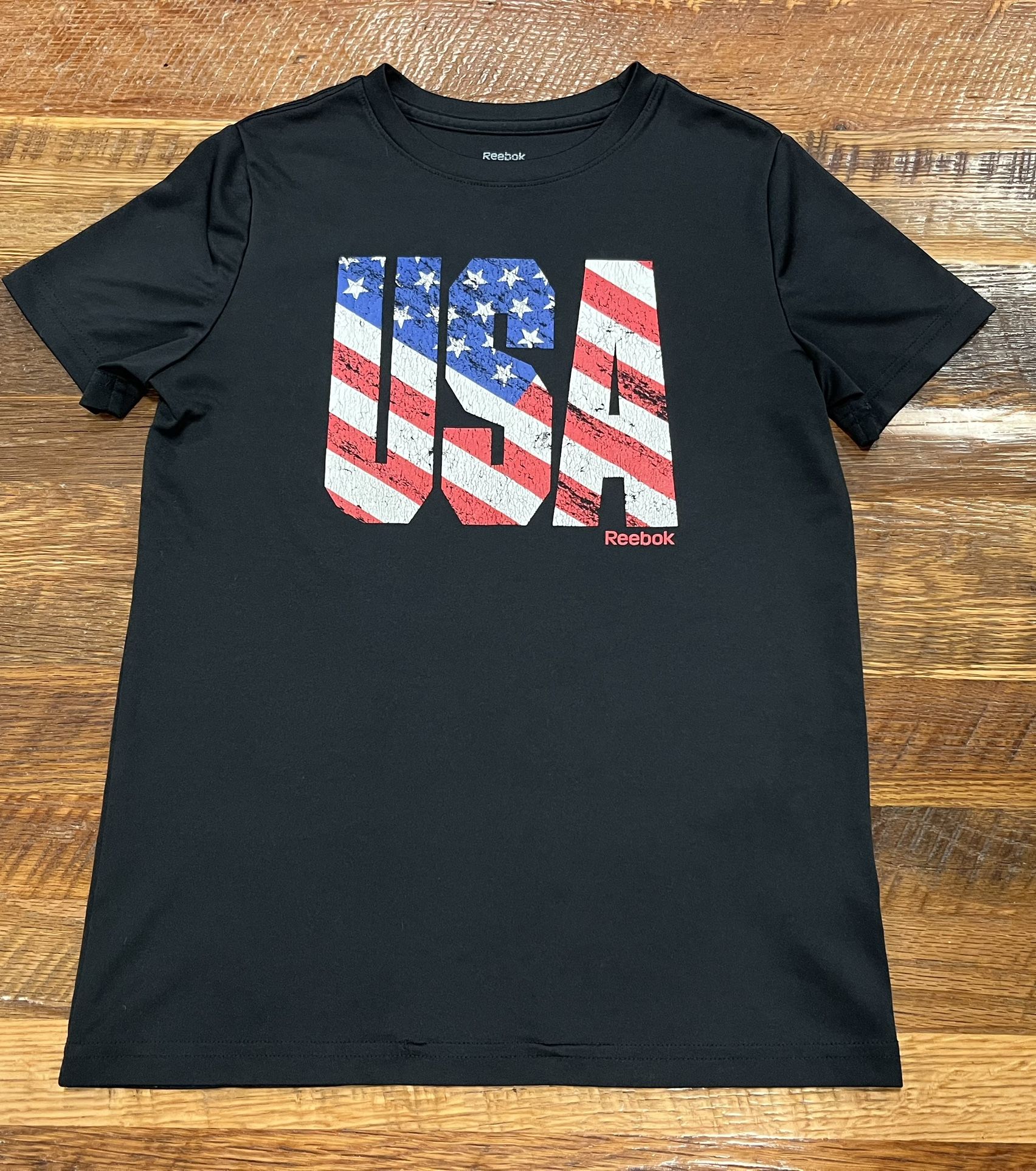 Reebok Boys Athletic USA T-Shirt, Size Small 8-10