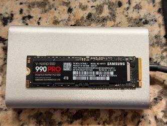 4TB Samsung 990 Pro NVME SSD