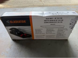 Gladiator Solid Shelf