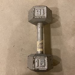 15 LB Solo Iron Dumbbell