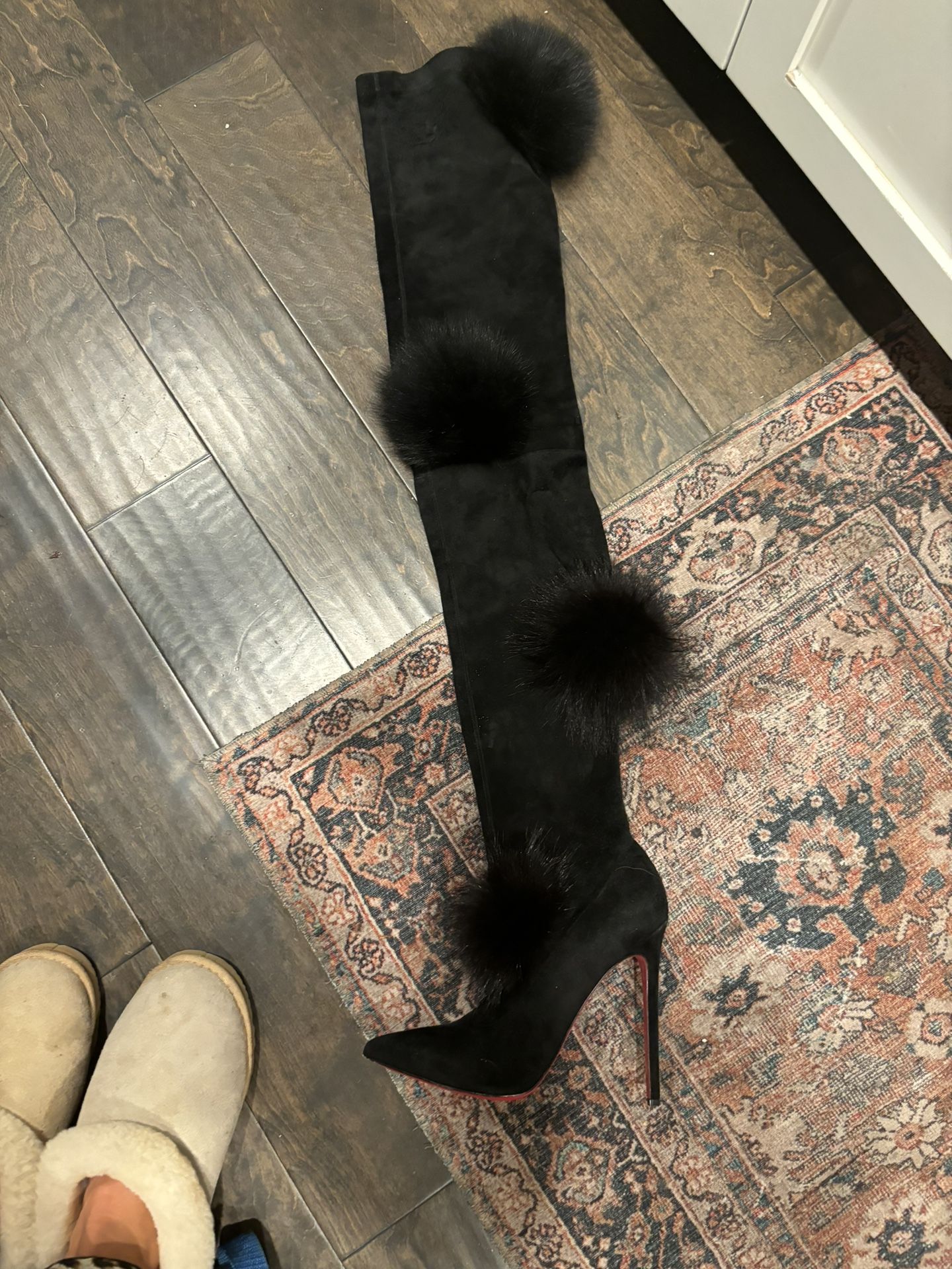 Loubitin Thigh High Boots Rare