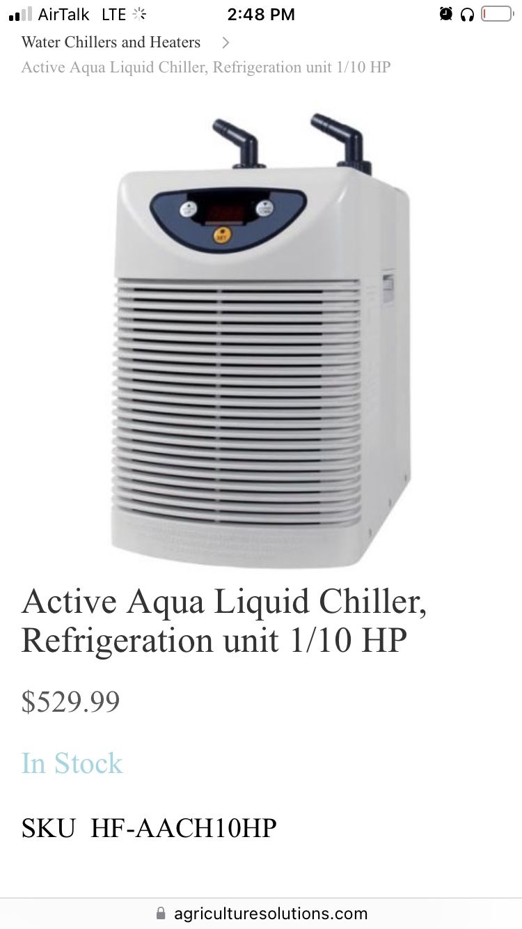 ActiveAqua Water Chiller