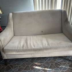White couch