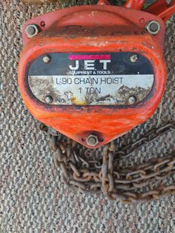 Jet chain hoist