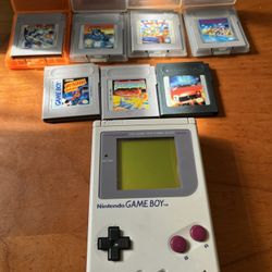 Untested Original Gameboy And Games 