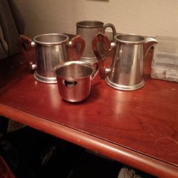 Real Silver tea cups and pewters