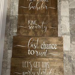 Wedding Signs 