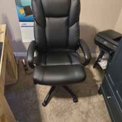 Leather Desk Chair