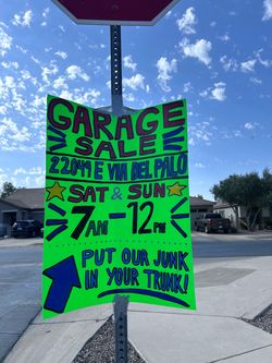 Garage sale!