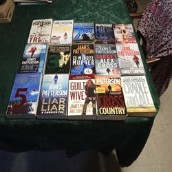 15 James Patterson Novels/15 Paperbacks For One Price 