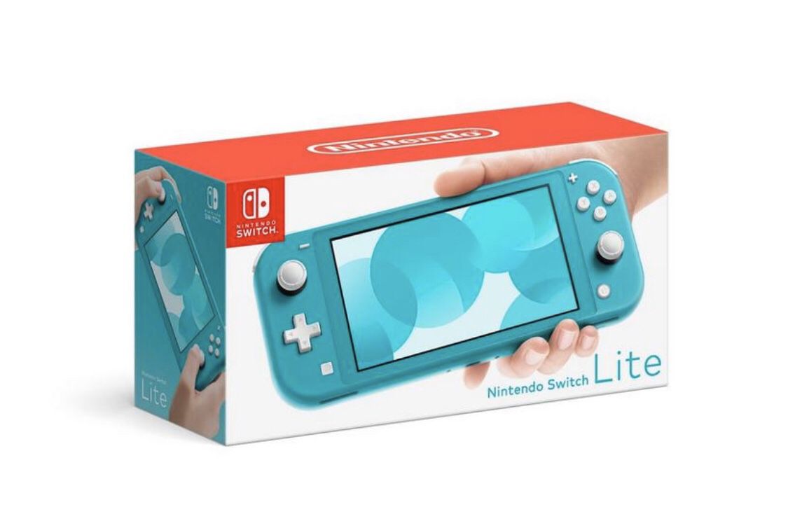 Nintendo switch lite brand new 185$ firm turquoise only