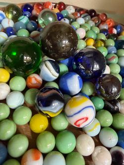 Glass marbles