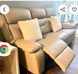 Recliner sofa 3 seater and Recliner chair