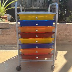 Multicolor Lego / Crafts Storage Cart