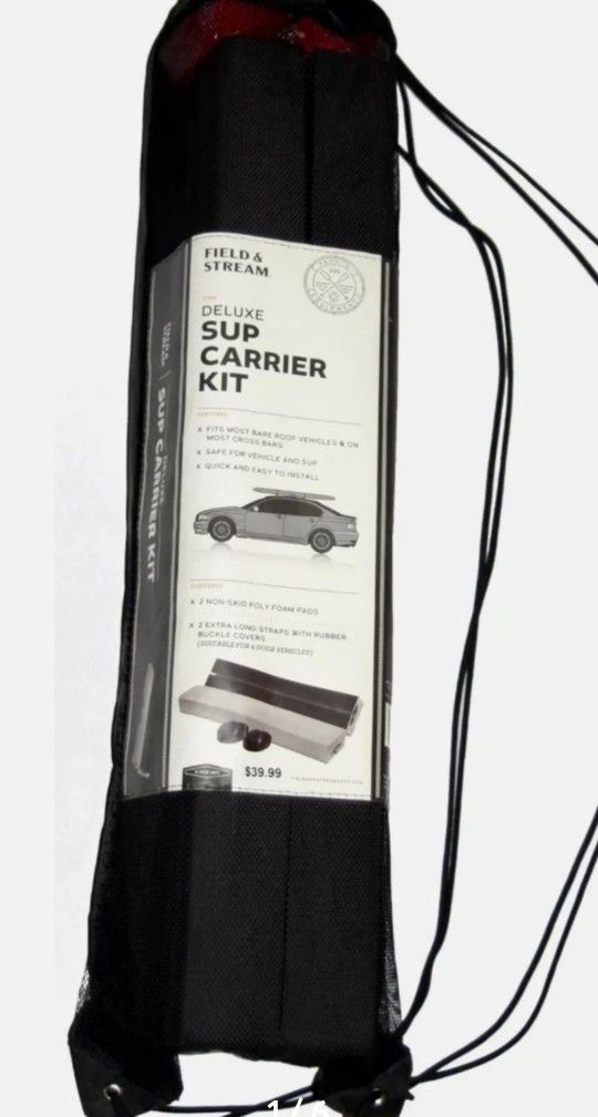 Field & Stream SUP Paddle Board Car Carrier Kit Rack Foam Block Roof or Crossbar
Get a jump start on the adventure of a lifetime with the Field & Str