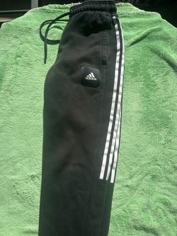 Adidas 3 Stripes Sweatpants Black