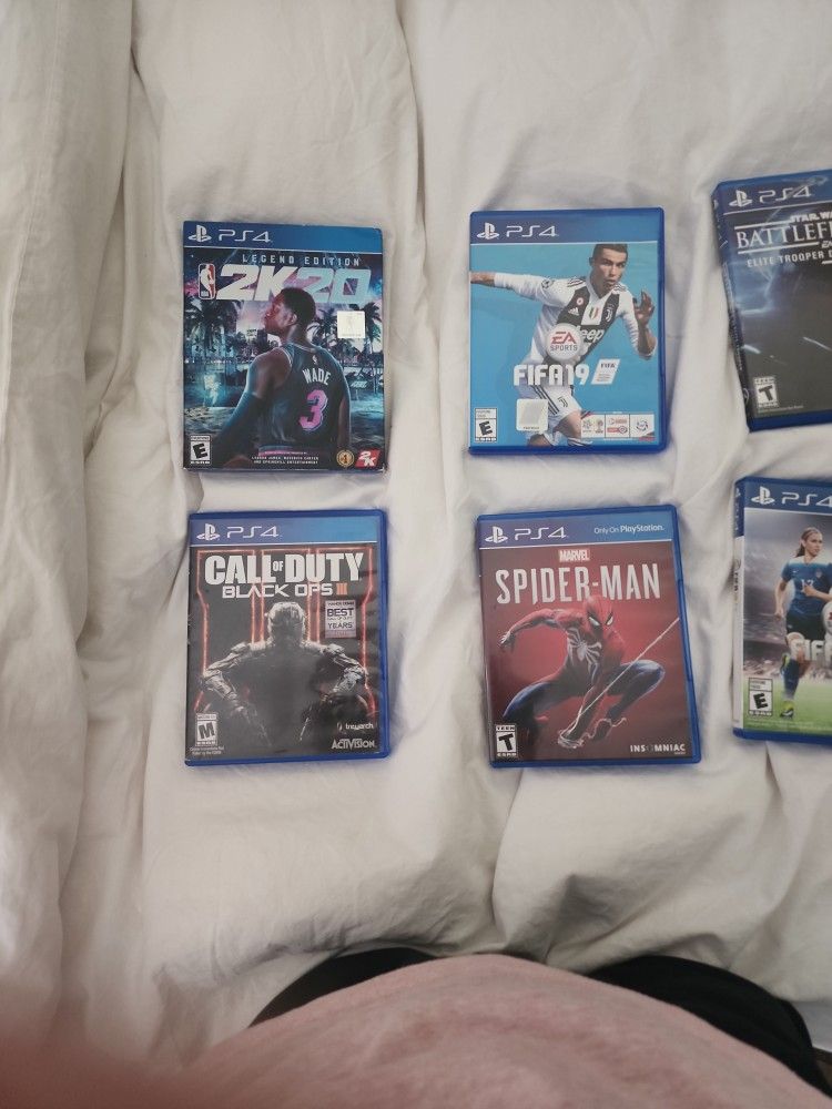 PlayStation 4 Disc's Multiple Games (And Nintendo Swtich)