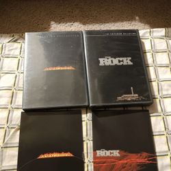 Armageddon OOP DVD Criterion Collection + THE ROCK MICHAEL BAY DVD LOT RARE 