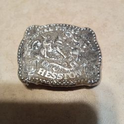 1985 National Final Rodeo Belt Buckle Small Ladies