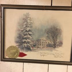 Presidential Christmas card