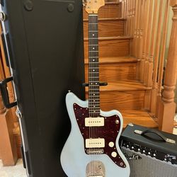 Squier Classic Vibe Jazzmaster w/ Hardshell Case, Fender Amp