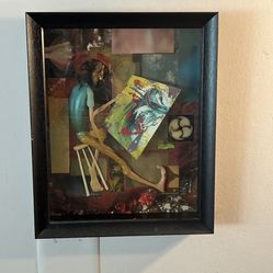 Surrealist mixed media