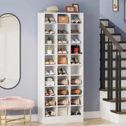 Tall Shoe Storage Cabinet