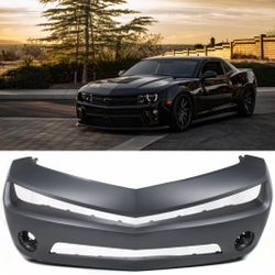 NEW Chevy Camaro Front Bumper Fits 2010 to 2013 LS and LT models Black Primed Ready to Paint