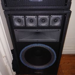 Two Technical Pro Speakers 