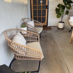 Patio chairs
