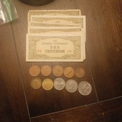 Assorted World Coins/Notes