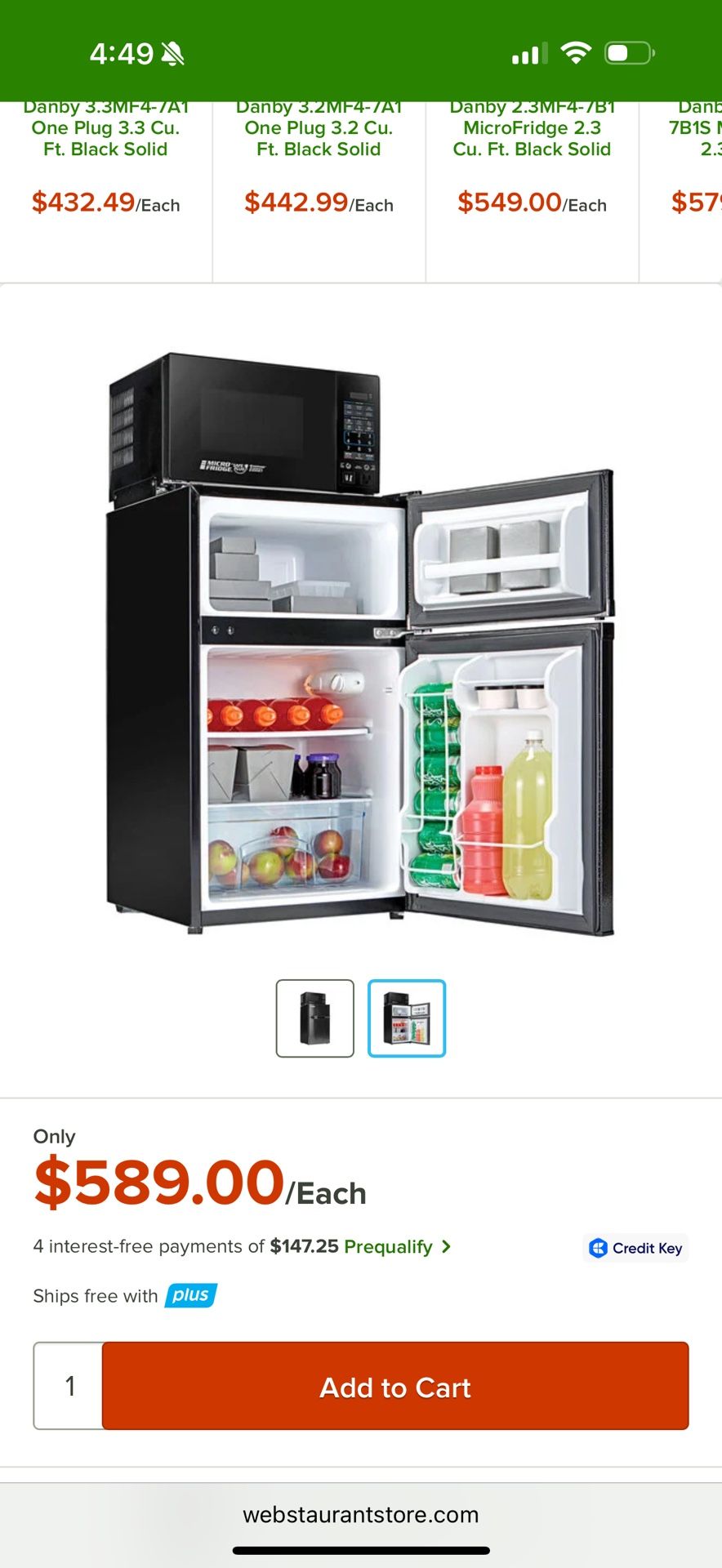 Micro fridge