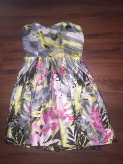 Flower dress casual dress