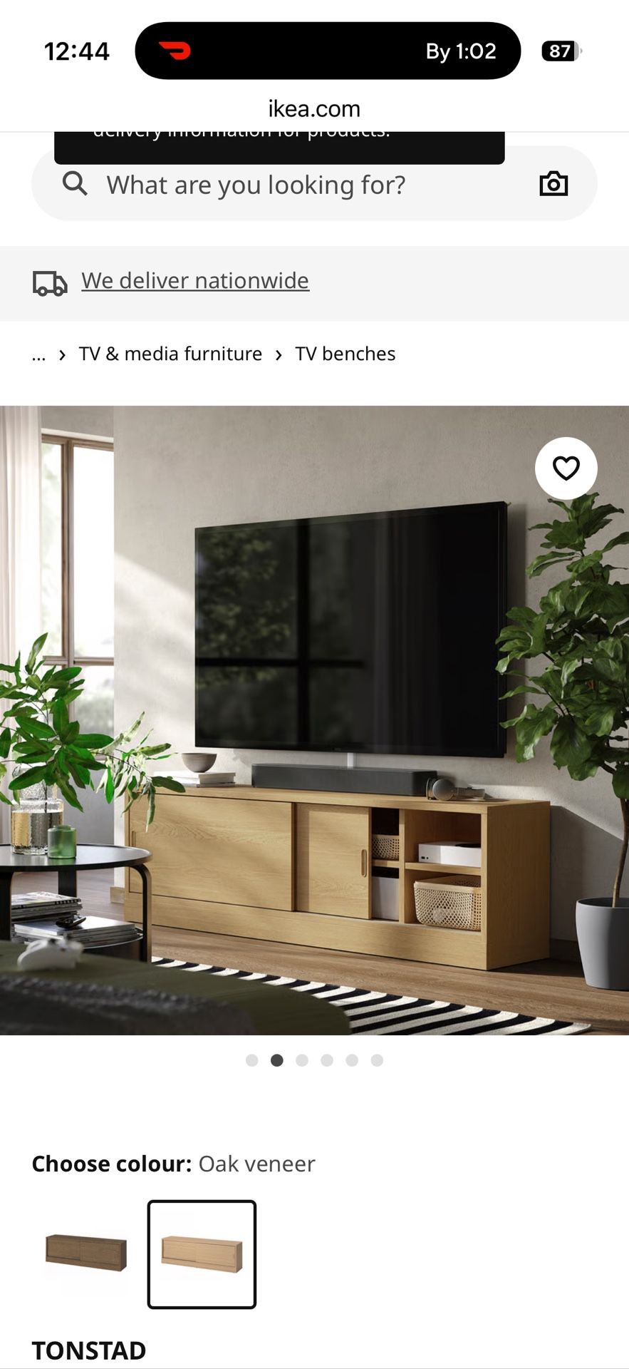 Tonstad TV Bench From IKEA