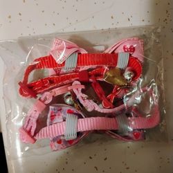Pink Bows For Cats