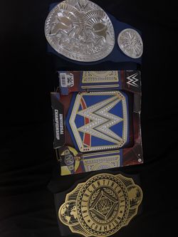 WWE toy belts