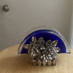 Elegant Glass Napkin Holder