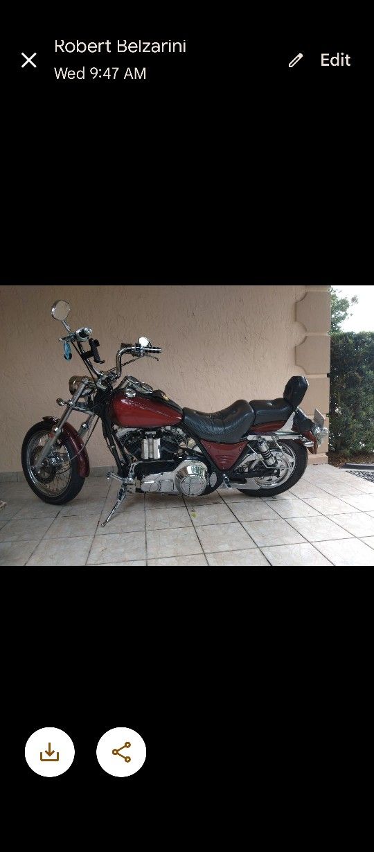 1990 FXR Harley-Davidson 2800 MI