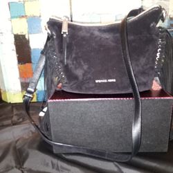 Michael Kors Suede Fringe On Sides