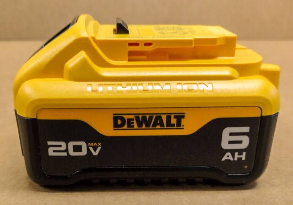 FIRM PRICE (DCB206) DEWALT 20V MAX XR Lithium-Ion Premium Battery Pack 6.0Ah Genuine OEM
