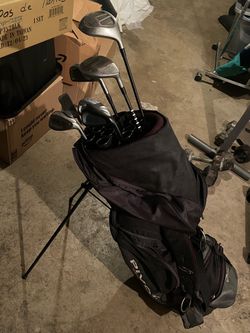 Golf bag set for beginners! $50 golf bag cover